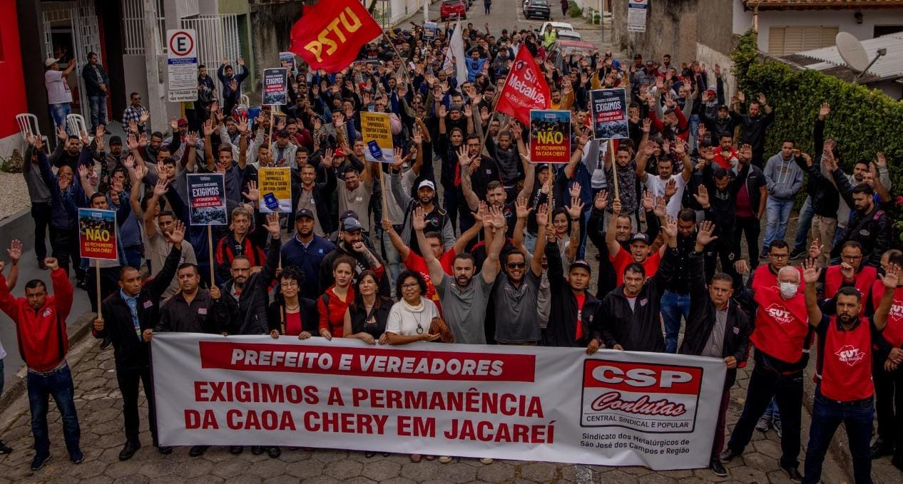 Caoa Chery suspende 480 demissões da fábrica em Jacareí, diz Sindicato