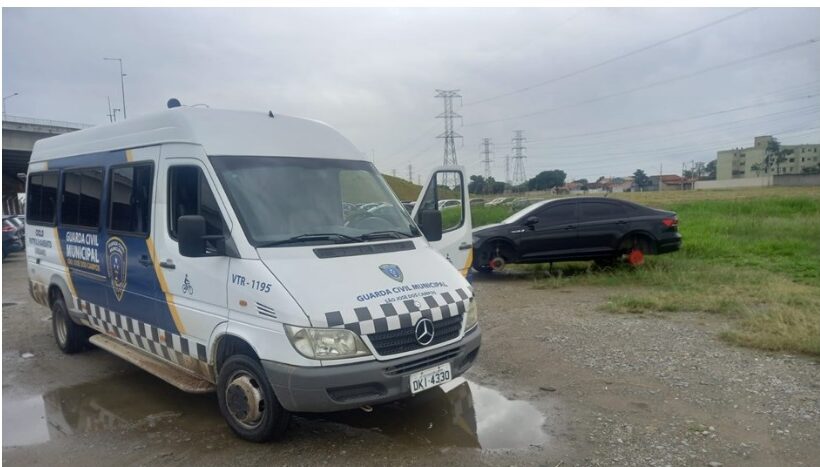 Ladrão de rodas de carro é preso após ser monitorado pelo CSI
