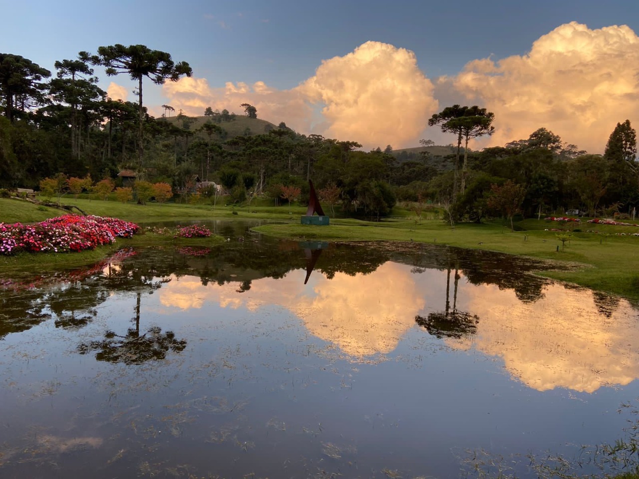 O charme do Parque da Lagoinha.