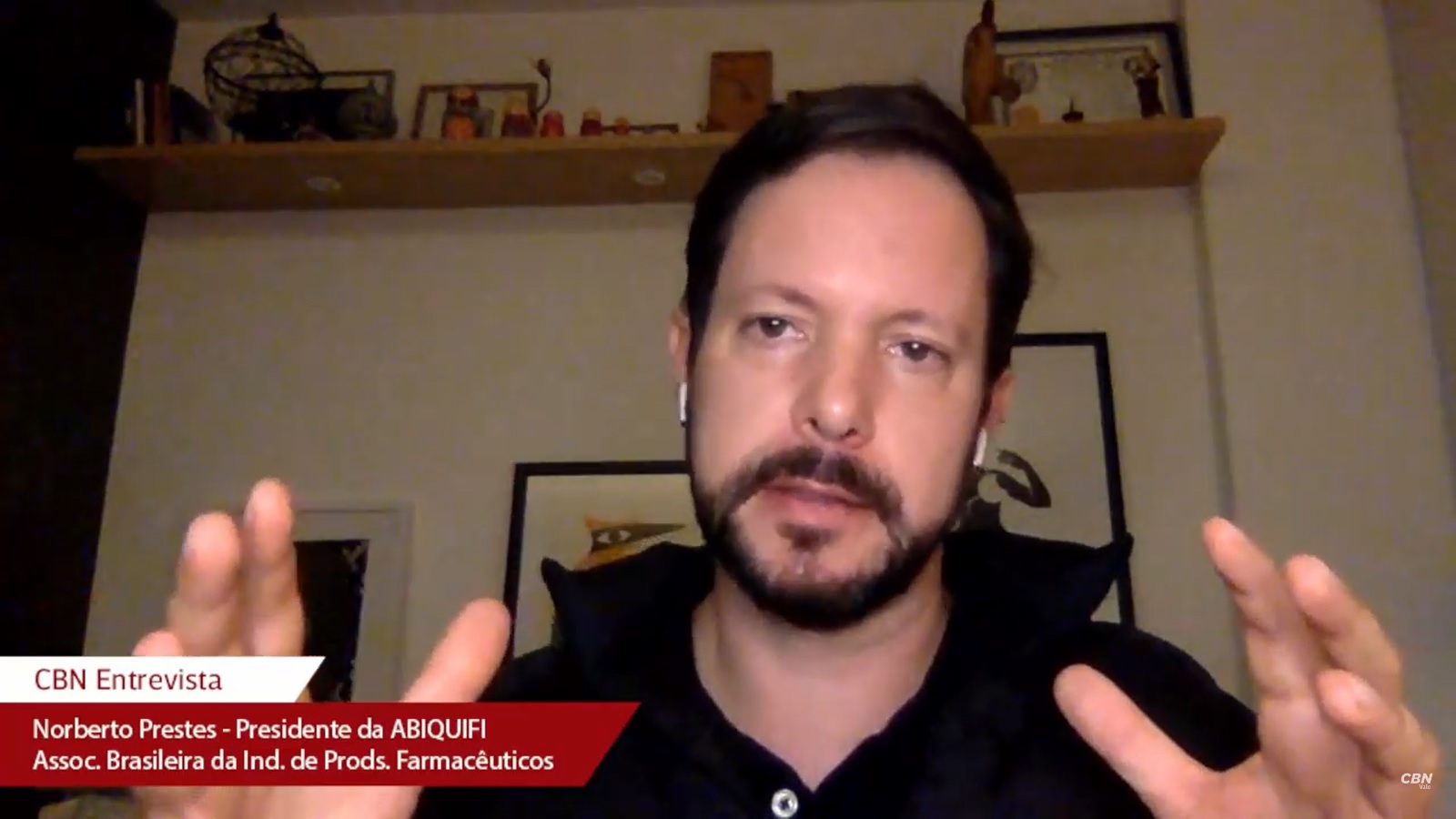 Norberto Prestes presidente da abiquifi explica motivos pela falta de medicamentos no país