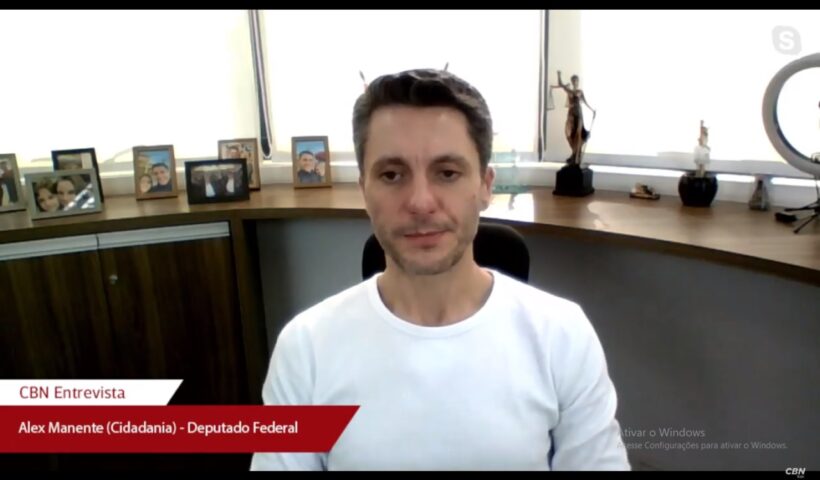 Deputado Federal Alex Manente, do Cidadania, qer divulgar agenda de visitas em orgãospúblicos