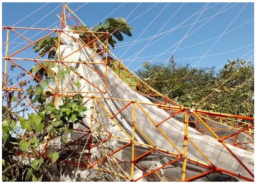 Balão que caiu em Monteiro Lobato. Grupo de baloeiros foi preso