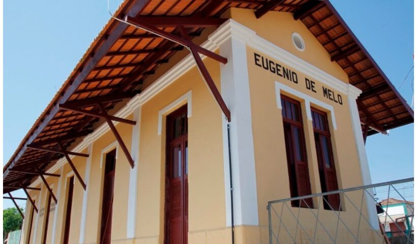 imagem da Estação de Eugênio de Melo que recebe Encontro Sertanejo neste sábado (25)