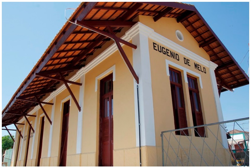 imagem da Estação de Eugênio de Melo que recebe Encontro Sertanejo neste sábado (25)