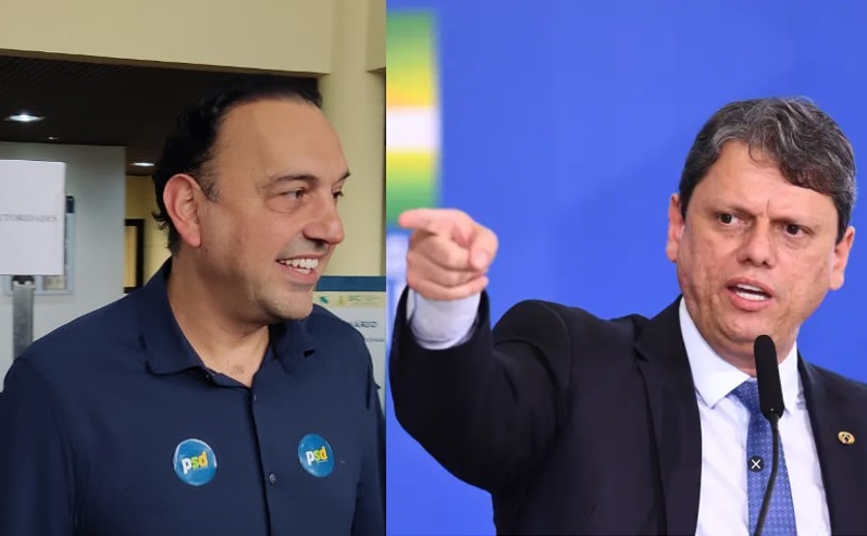 Felicio Ramuth e Tarcisio de Freitas, que segundo publicação, Felicio ser´s o vice de Freitas ao governo de SP