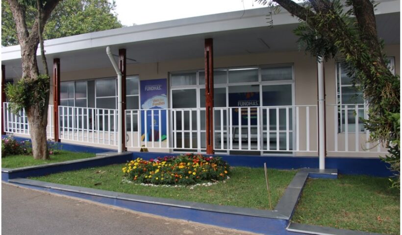 Foto do prédio da Fundhas em São José dos Campos