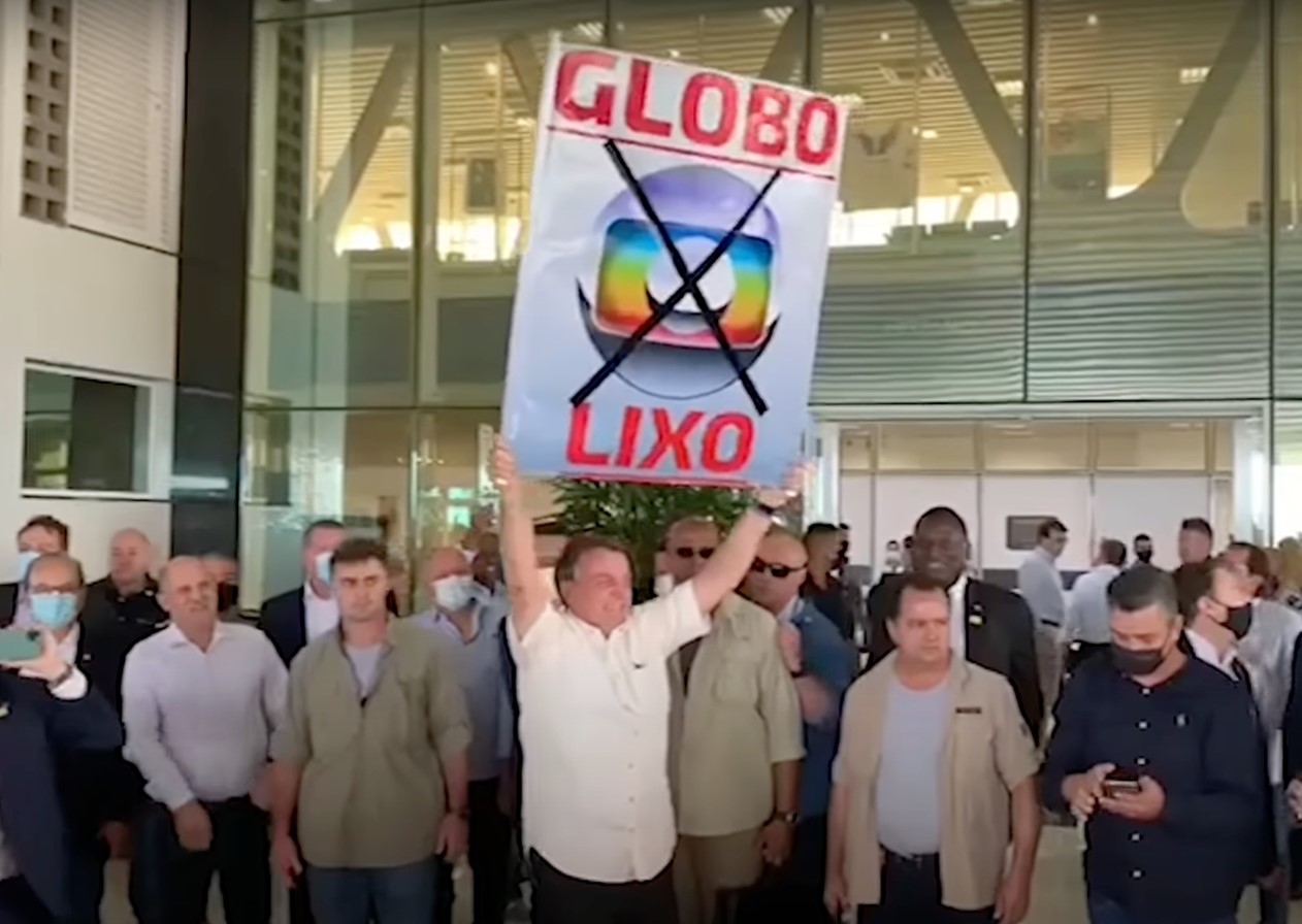 bolsonaro x globo