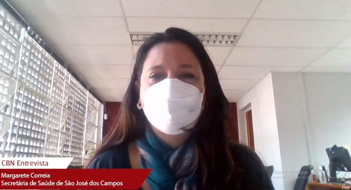 Entrevista por Skype com a Secretária de saúde de sjc diz que não houve risco de surto de meningite na cidade