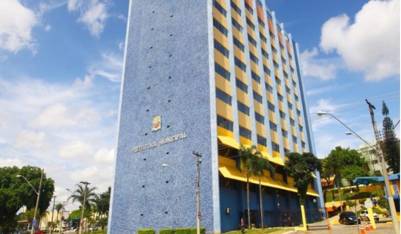 Foto do prédio da prefeitura de São José dos Campos