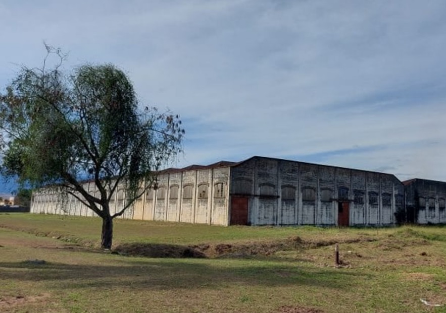 Imagem do Agef (Armazéns Gerais Ferroviárias) que dará lugar ao primeiro shopping center de Cruzeiro