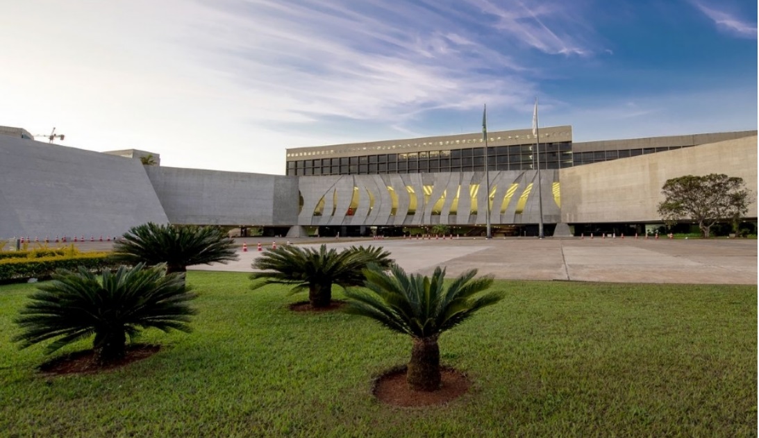 Foto do Prédio do Superior Tribunal de Justiça, STJ, em Brasília