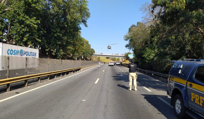 acidente carreta e motocicleta guará