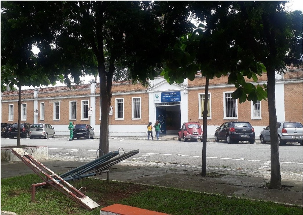 Prédio do Centro Cultural de Taubaté, onde acontecerá curso gratuito de audiovisual