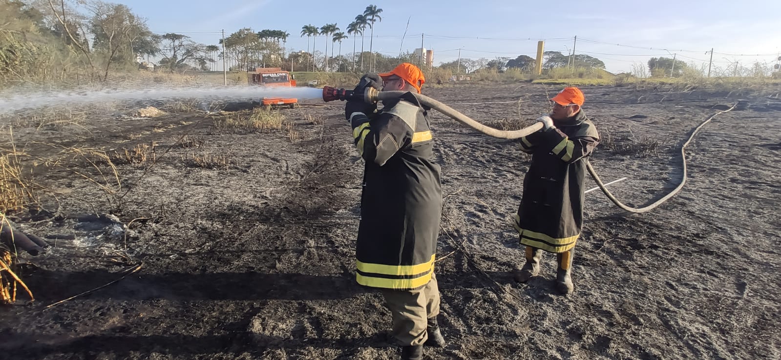 incêndio no parque da cidade