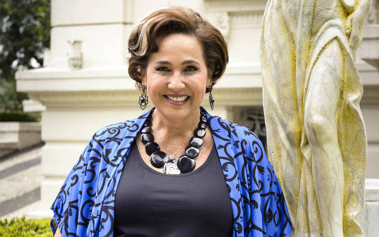 Foto da atriz Claudia Jimenez que morreu na manhã deste sábado, no Rio