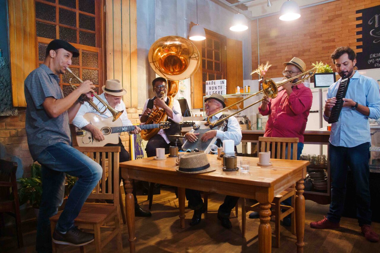 samba e jazz em campos no fim de semana