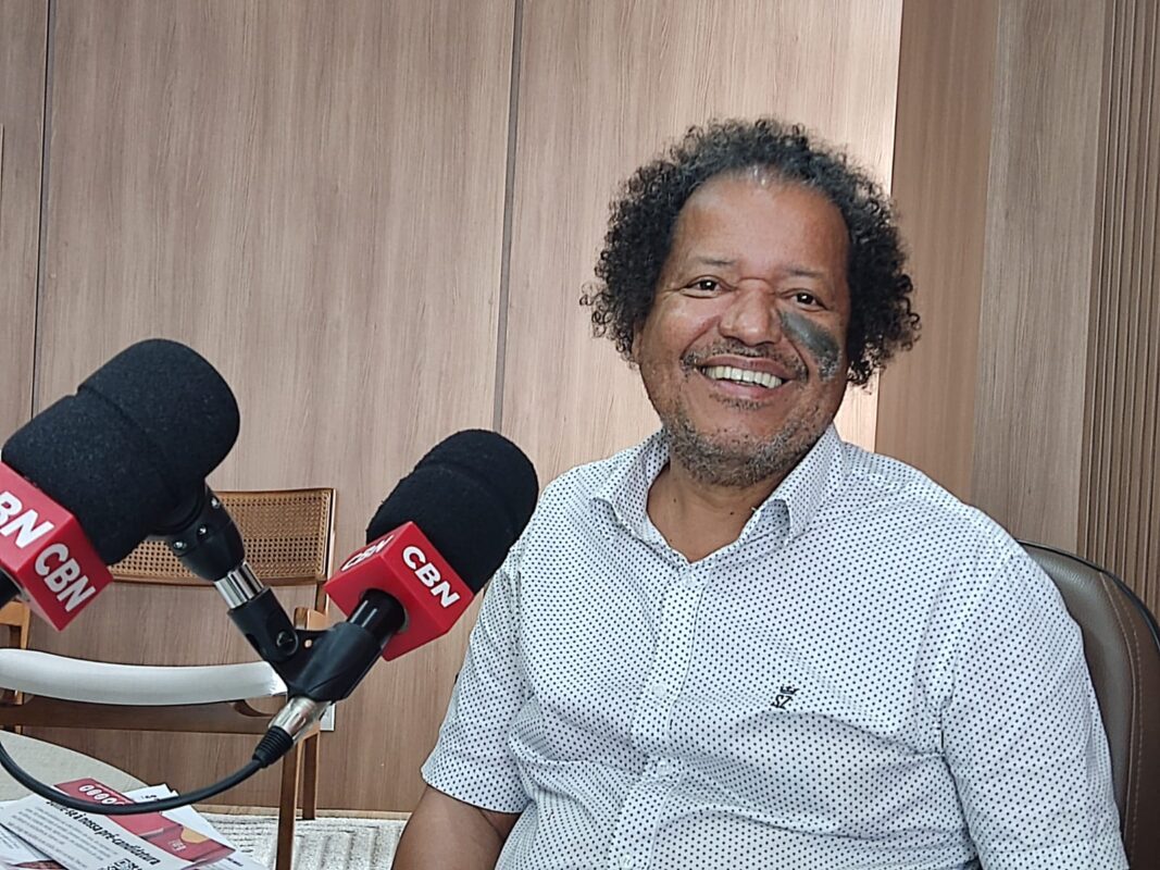 Luiz Carlos Prates, o mancha, candidato ao senado pelo PSTU, é entrevistado no jornal CBN Vale 1ª edição
