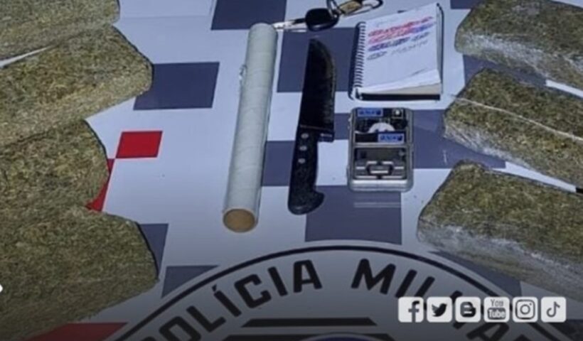 7 kg de maconha escondidos em casa de um homem preso em Taubaté
