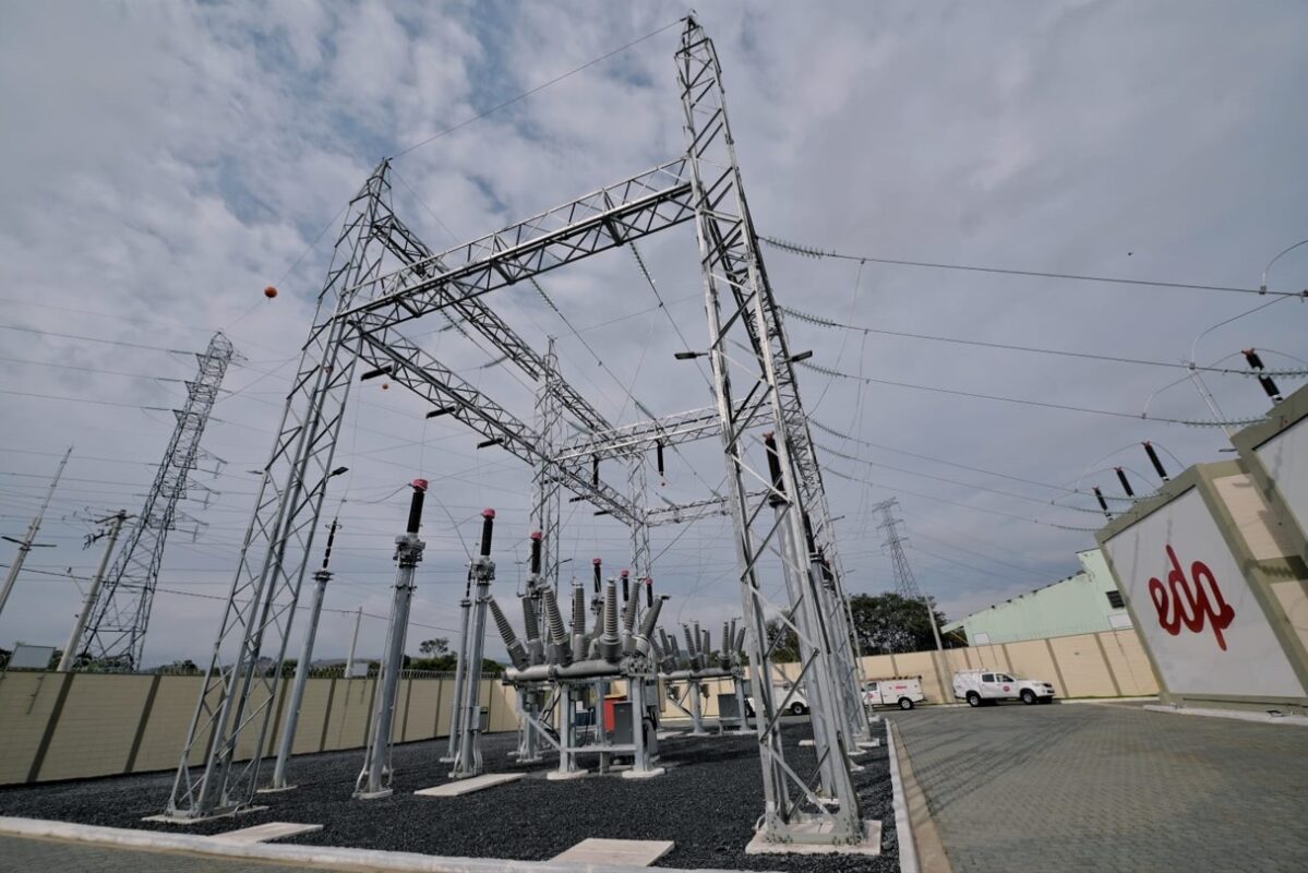 Foto na nova subestação de energia da EDP em Roseira, inaugurada nesta terça-feira, dia 9 de agosto de 2022