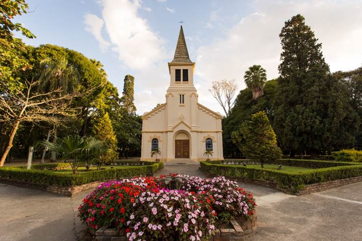 Capela Sagrado Coração de Jesus, no Parque Vicentina Aranha