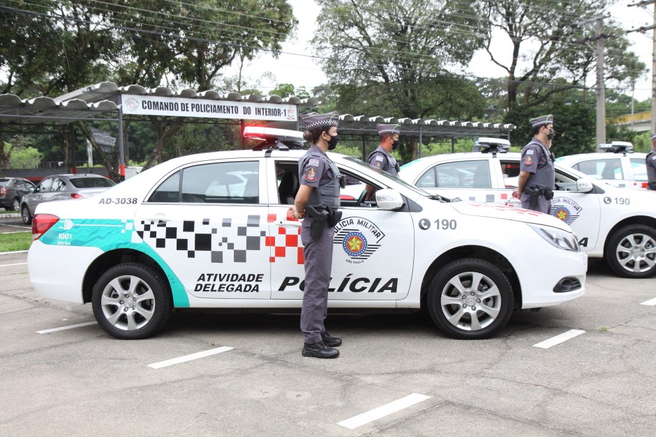 Foto com policiais militares. São José ampliou a atividade delegada por mais 5 anos