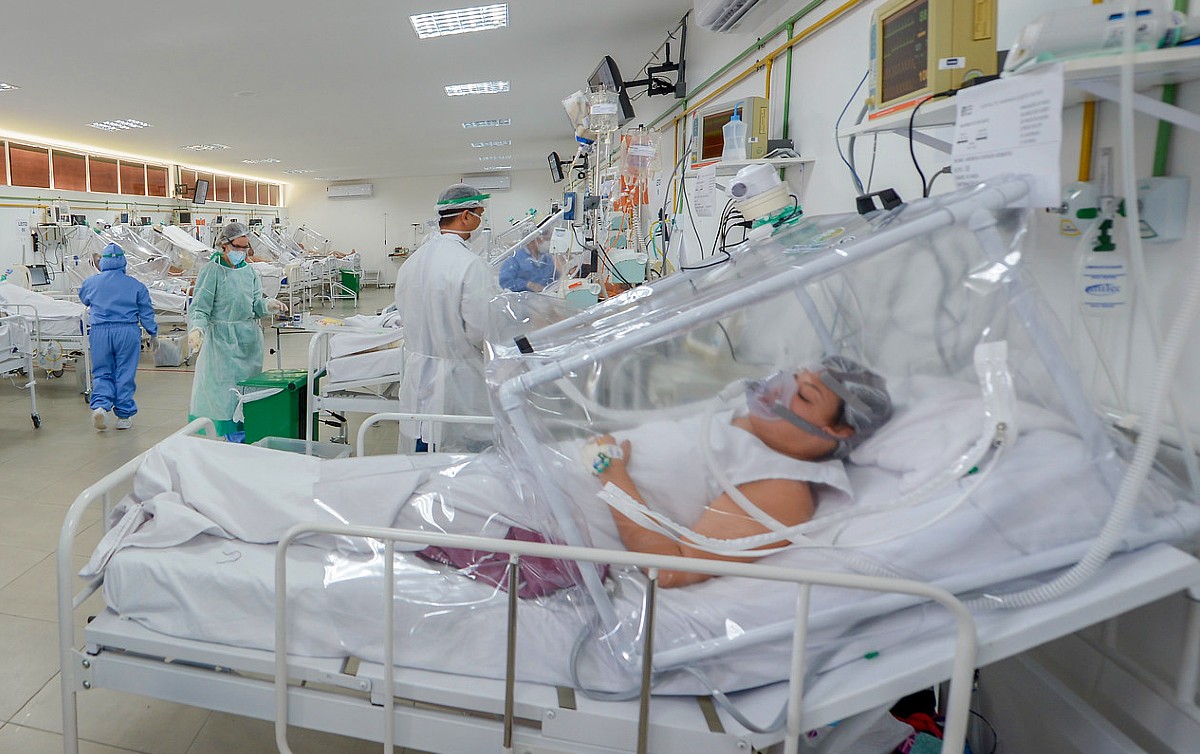 Uti de Hospital. Vale registra menor número de internados por Covid em uma semana da pandemia