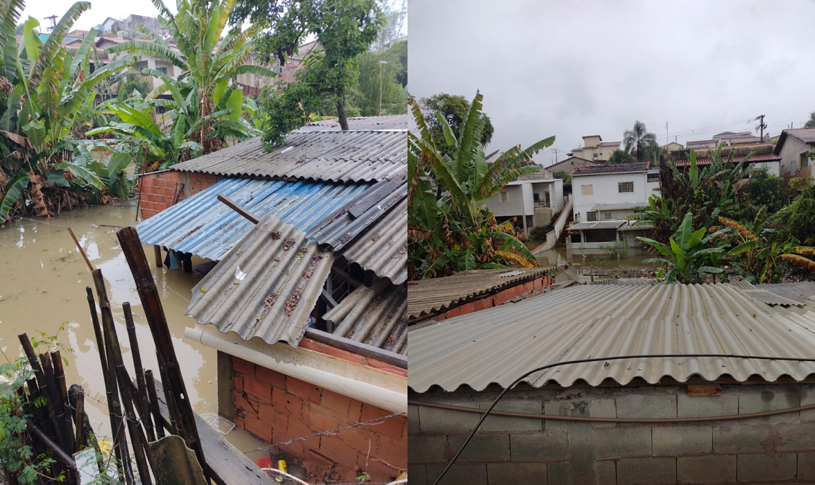 alagamento em cachoeira paulista
