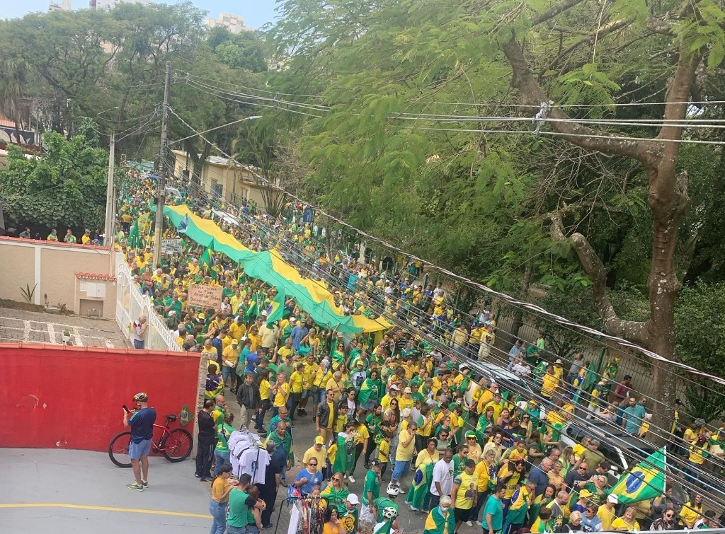 Manifestação pró governo