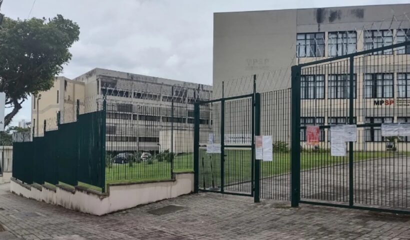 Prédio do MP de SJC, onde a justiça decidiu pela prisão de 26 policiais acusados de improbidade administrativa