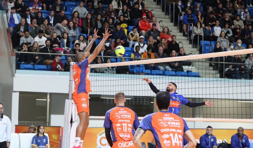 Vôlei São José vence o Santo André por 3 a 0 pelo Paulista
