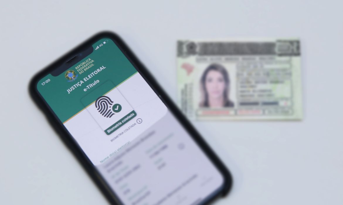 Imagem do título eleitoral digital. Prazo para pedir 2ª via termina na quinta
