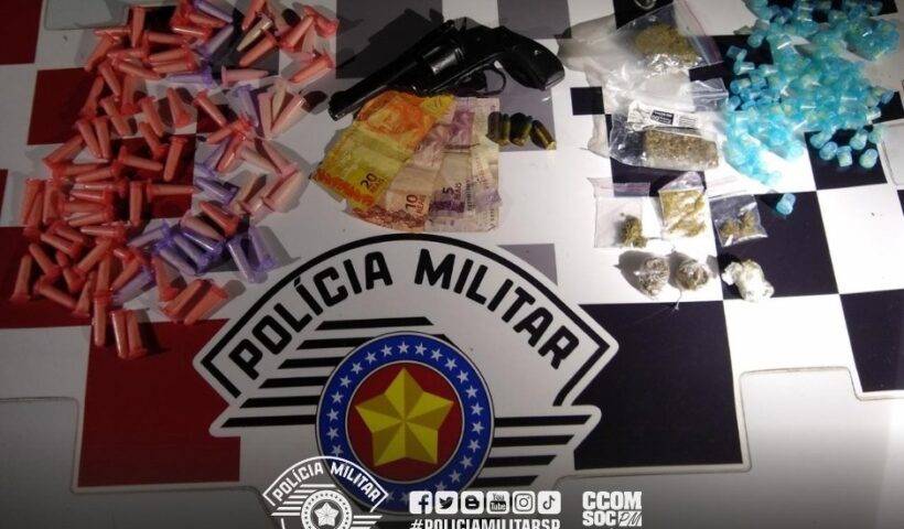 apreende mais de 80 pinos de cocaína
