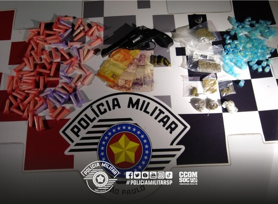apreende Mais de 80 pinos
