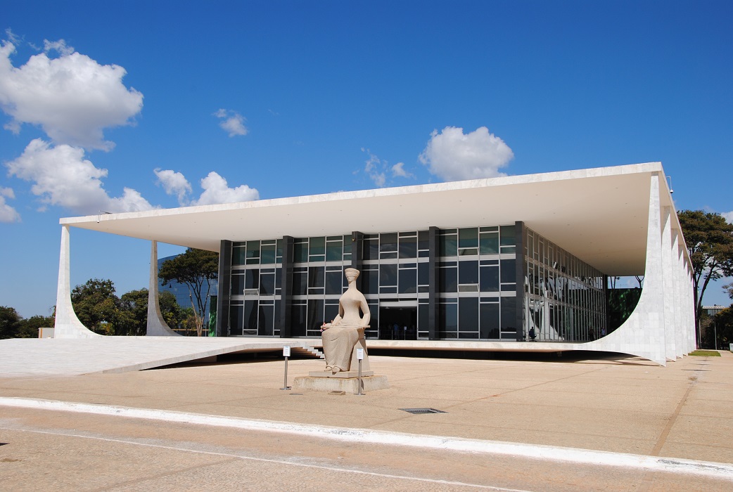 Prédio do STF que forma maioria para manter resolução do TSE contra fake news