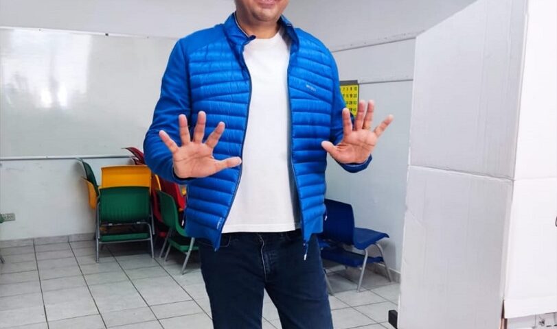 Felicio Ramuth. Candidato que após errar 2 vezes local de votação