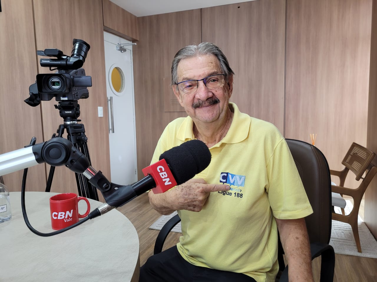 Alberto Carbone voluntário CVV