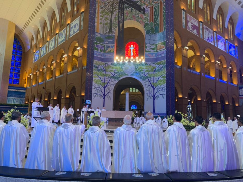 celebração de Nossa Senhora em Aparecida
