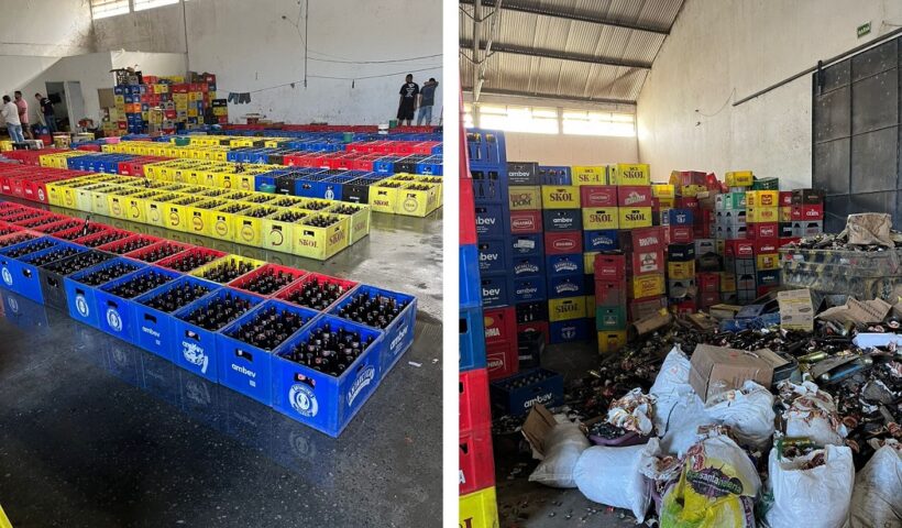 falsificação de cerveja jacareí