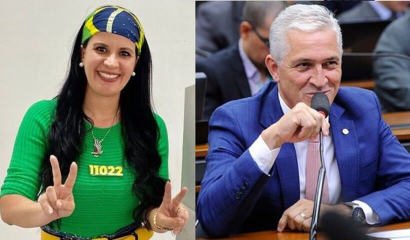 Candidatos reeleitos, Letícia Aguiar e Milton Vieira