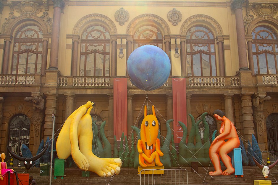 Exposição Gigantes Modernistas no Dia das Crianças