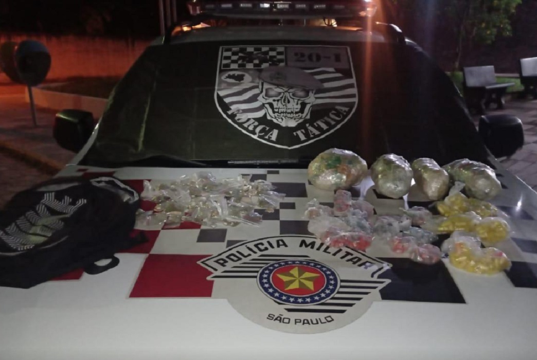 mais de 1 mil porções de cocaina são sebastião