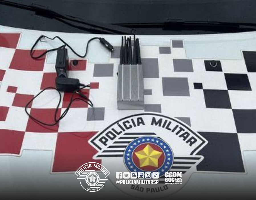 pmsp bloqueador sinal carro segurador