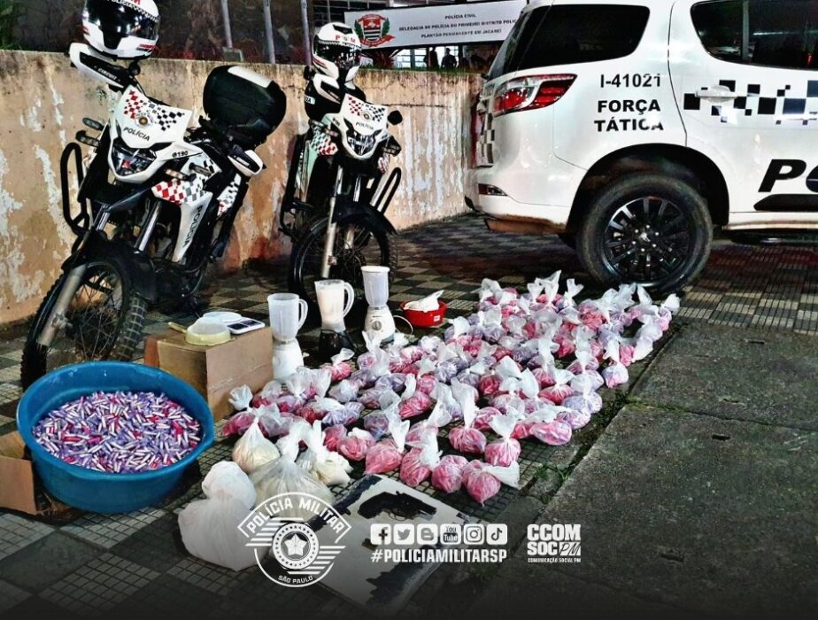 policia apreende 20kg de cocaina em jacareí