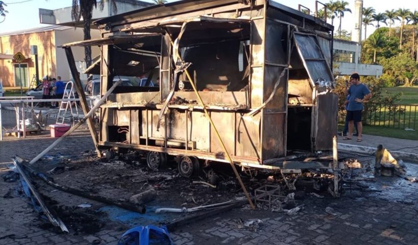 explosão de botijão