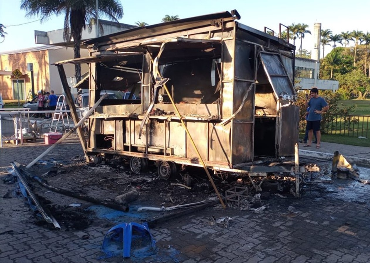 explosão de botijão