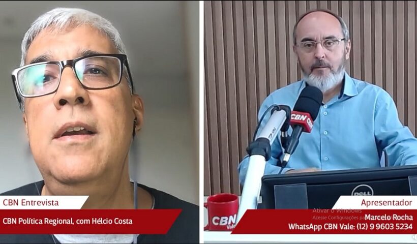 Hélcio Costa e Fernando Carlos no quadro CBN Política Regional De tédio, a gente não morre