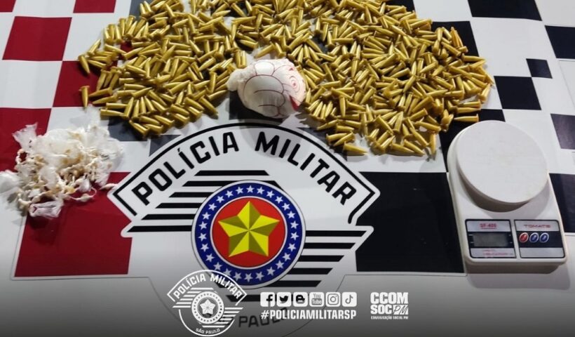 Força Tática prende suspeito de tráfico de drogas em Taubaté