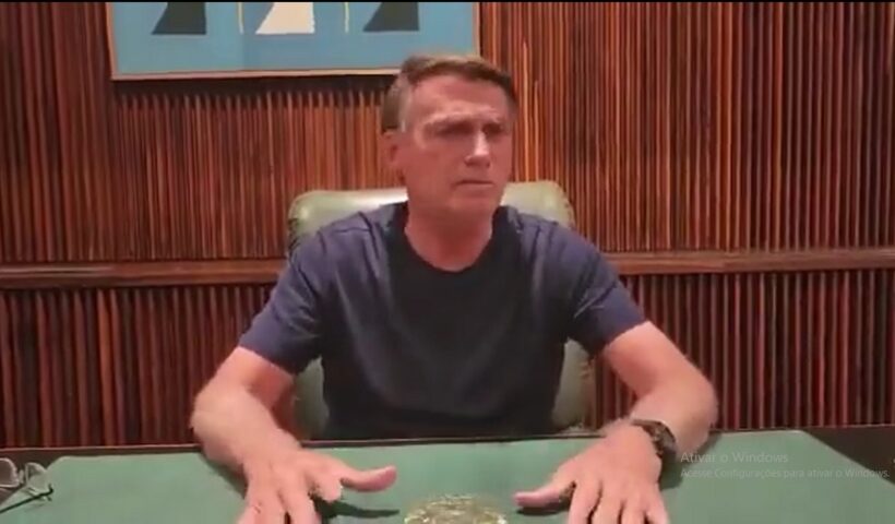 VÍDEO Bolsonaro pede o fim das manifestações de caminhoneiros e liberação de estradas