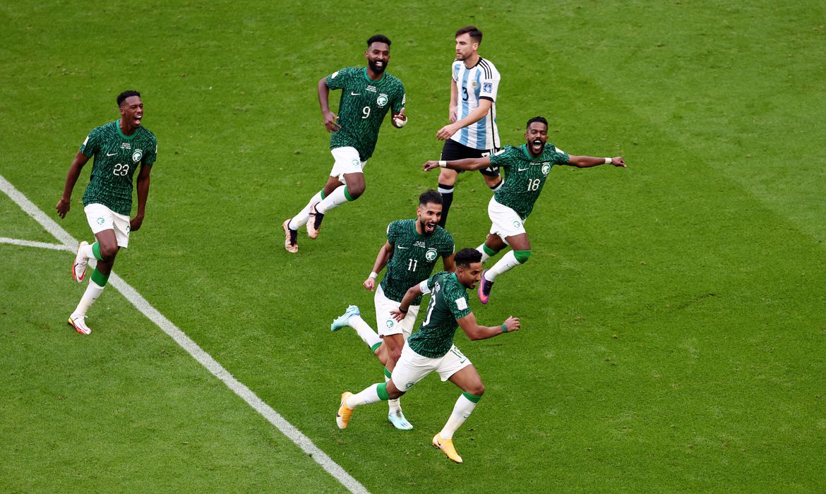 Arábia Saudita bate Argentina na Copa do Mundo 2022