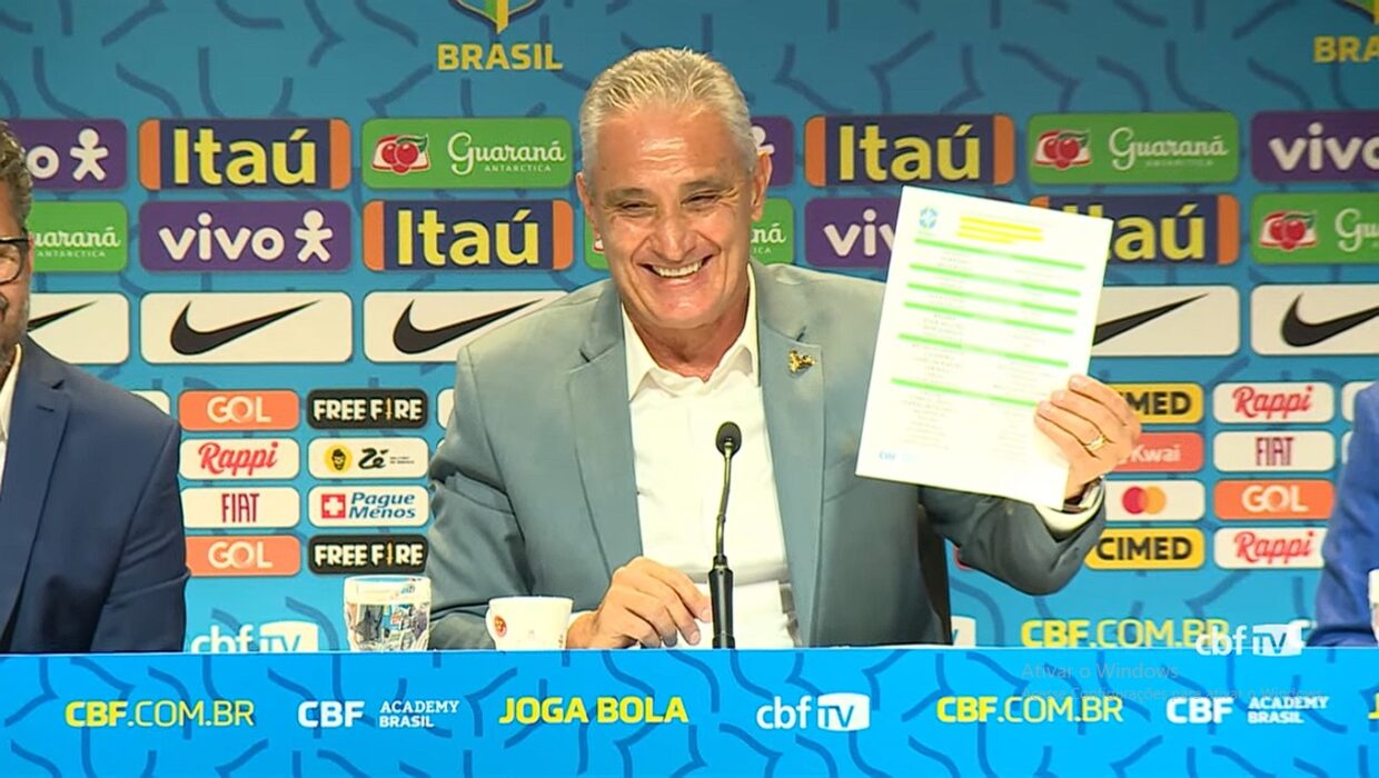 Tite anuncia convocação para a Copa do Mundo do Catar